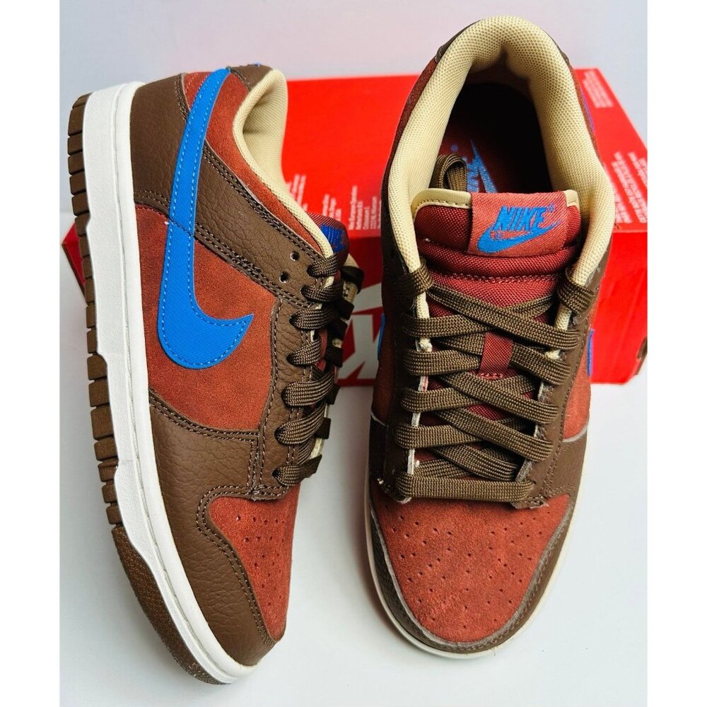 8 WOMEN'S Nike Dunk Low Mars Stone Comet Blue Cacao Wow DR9704-200 - Picture 6 of 8